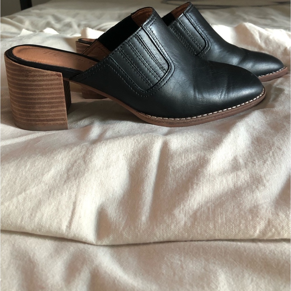 Madewell black mules